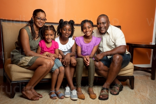 Family in Living Room IV