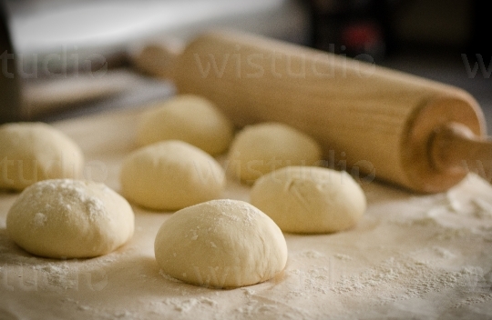 Flour and Rolling Pin