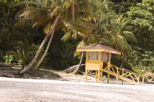 Lifeguard Booth on Beach