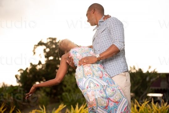 Young Couple Out in the Evening II