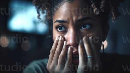 Young Woman at Laptop